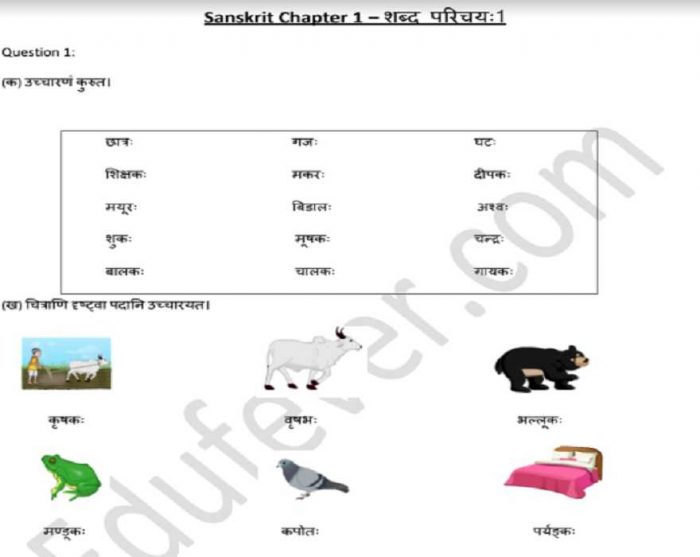 Class 6 Sanskrit NCERT Solutions