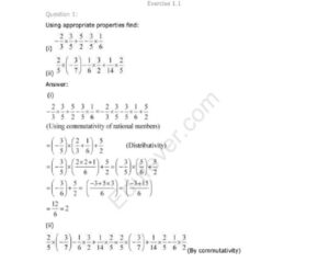 CBSE Class 8th Maths NCERT Solutions In PDF