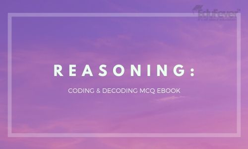 Coding & Decoding MCQ eBook