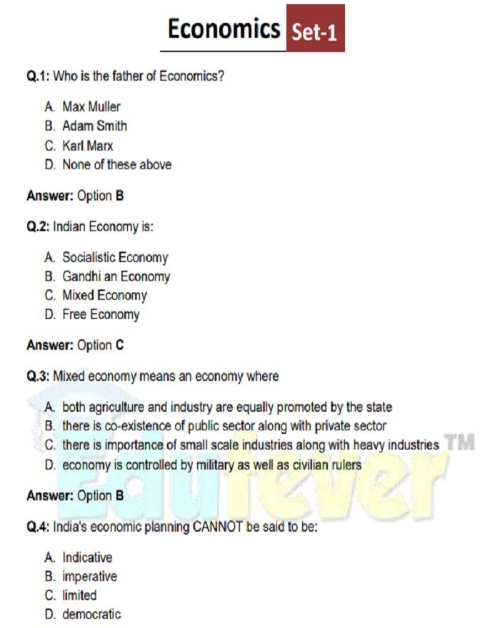 Economics (Example)