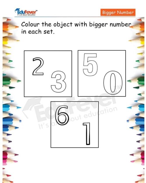 class lkg color the objects according to the number