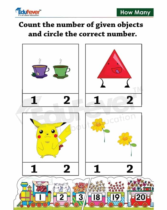 Count The Number of Objects Example