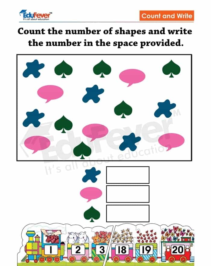Count The Shapes Example