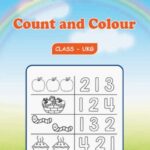 Count and Colour UKG Worksheets