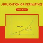 Application of Derivatives Hand Written Notes