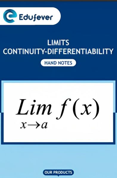 Limit Continuity & Differentiability Hand Written Notes