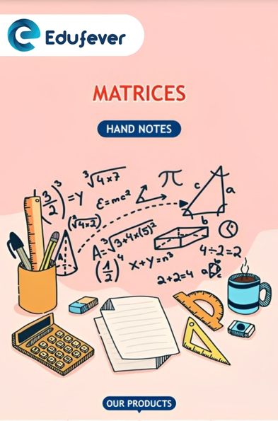 Matrices Hand Written Notes