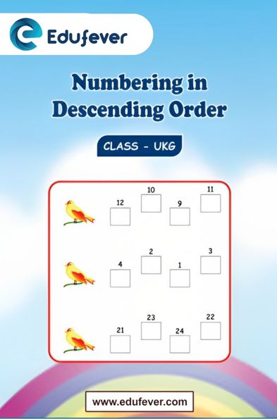 Numbering in Descending Order