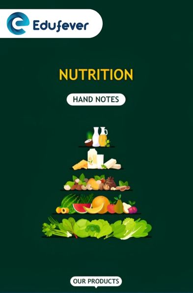 Nutrition Hand Written Notes