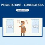 Permutations & Combinations Hand Written Notes