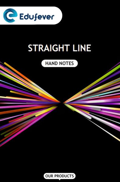 Straight Line Hand Written Notes