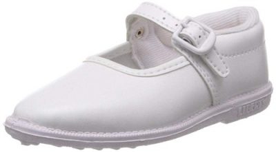 Liberty Girl's White Formal Shoes