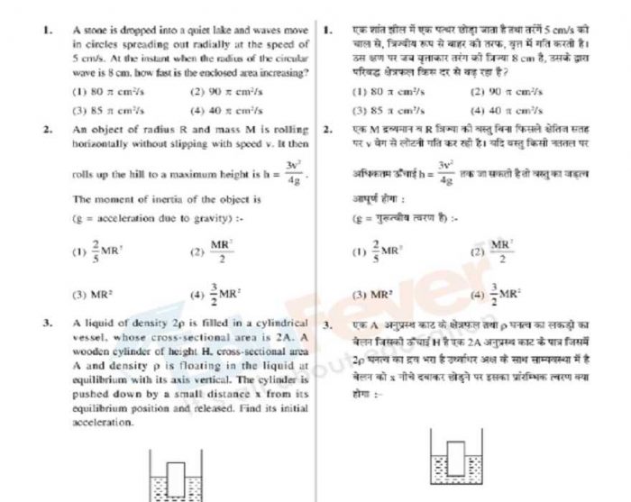 NEET UG Major Test Sample Paper 2 (Example)