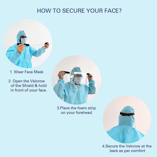 PPE Kit Safety Coverall with Shoe Cover for Factory People