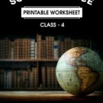 CBSE Class 4 Social Science Printable Worksheet