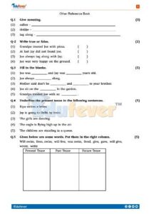 free download cbse class 2 english class test worksheet in pdf