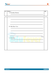 CBSE Class 5 Computer Sample Paper in PDF