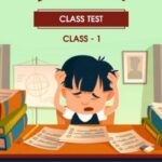 CBSE Class 1 English Class Test Worksheet
