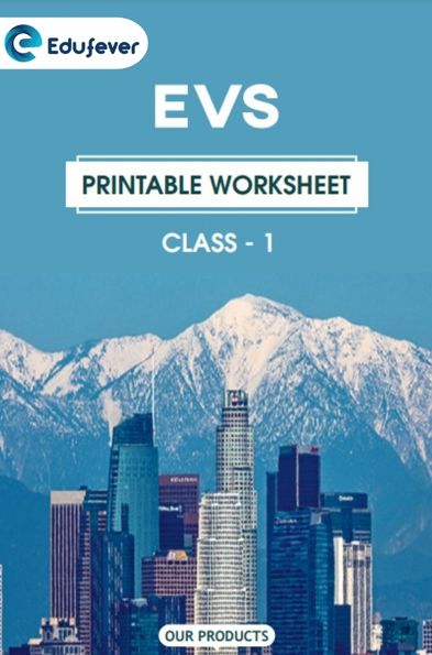 CBSE Class 1 EVS Printable Worksheet
