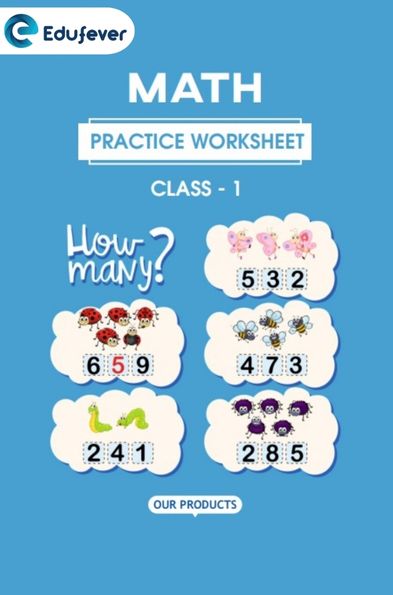 CBSE Class 1 Maths Practice Worksheet