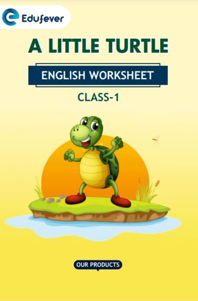 CBSE Class 1 English A Little Turtle Worksheet with Solutions