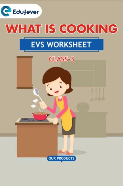 CBSE Class 3 EVS What Is Cooking Worksheet with Solutions