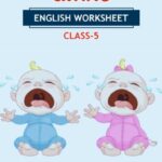 CBSE Class 5 English Crying Worksheet with Solutions