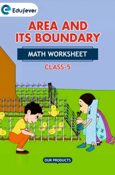 CBSE Class 5 Math Area and Its Boundary Worksheet with Solution PDF
