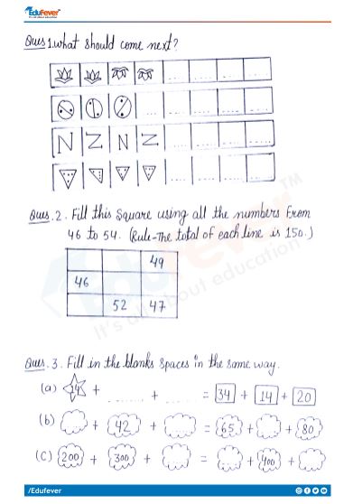 CBSE Class 5 Maths Can You See the Pattern Worksheet with Solutions PDF