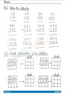 Give And Take Math Problem CBSE Class 3 Math Fun with Give and Take Worksheet with Solutions
