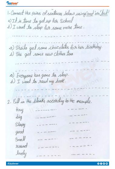 Buy Class 4 English Wake Up Worksheet