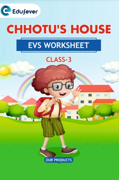 CBSE Class 3 EVS Chhotu's House Worksheet with Solutions