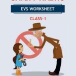 Class 1 EVS Safety Habits Worksheet in PDF