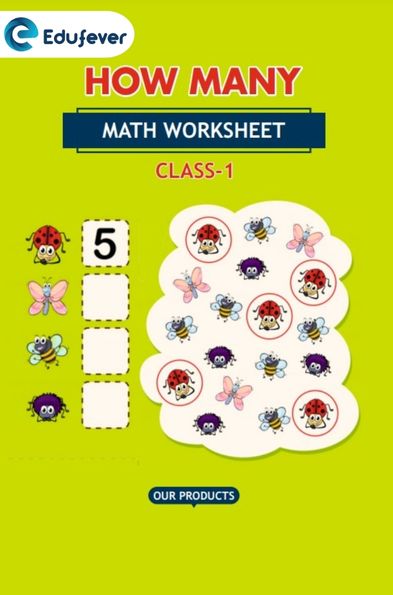 CBSE Class 1 Math How Many Worksheet with Solutions