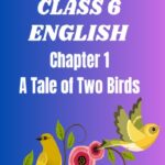 CBSE Class 6 A Tale of Two Birds Worksheets