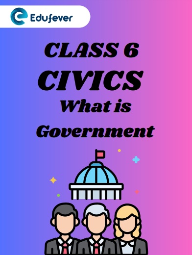 CBSE Class 6 Civics Chapter 3 What is Government Worksheets