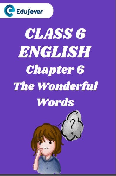 CBSE Class 6 The Wonderful Words Worksheets