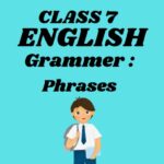 CBSE Class 7 English Chapter 11 Phrases Worksheets