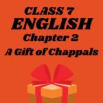 CBSE Class 7 English Chapter 2 A Gift of Chappals Worksheets