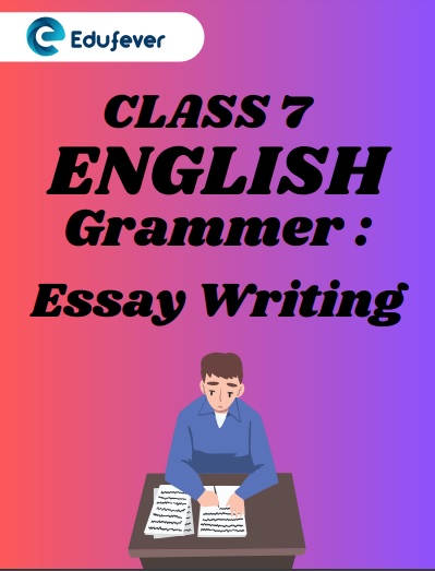CBSE Class 7 Essay Writing PDF