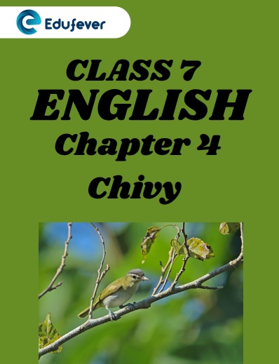 CBSE Class 7 English Chapter 4 Chivy Worksheets