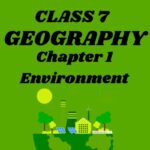 CBSE Class 7 Science Chapter 1 Environment Worksheet