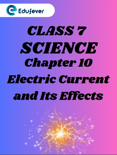 CBSE Class 7 Science Chapter 10 Electric Current and Its Effects Worksheet