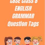 CBSE Class 8 Chapter 22 Question Tags Worksheet