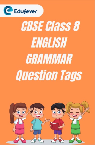 CBSE Class 8 Chapter 22 Question Tags Worksheet