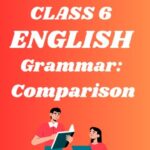 CBSE Class 6 English Grammar Comparison Worksheets