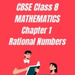 CBSE Class 8 Chapter 1 Rational Numbers Worksheet