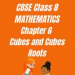 CBSE Class 8 Chapter 6 Cubes and Cubes Roots Worksheet