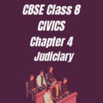 CBSE Class 8 Civics Chapter 4 Judiciary Worksheet