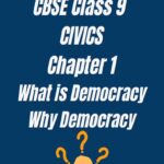 CBSE Class 9 Civics Chapter 1 Worksheet